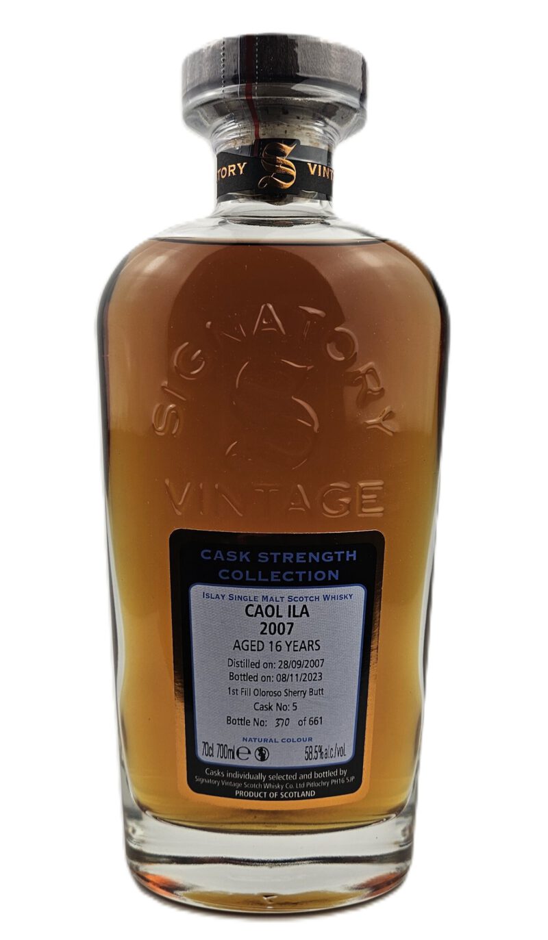Signatory Caol Ila Cask Strength 2007/2023 700ml – Bild 2