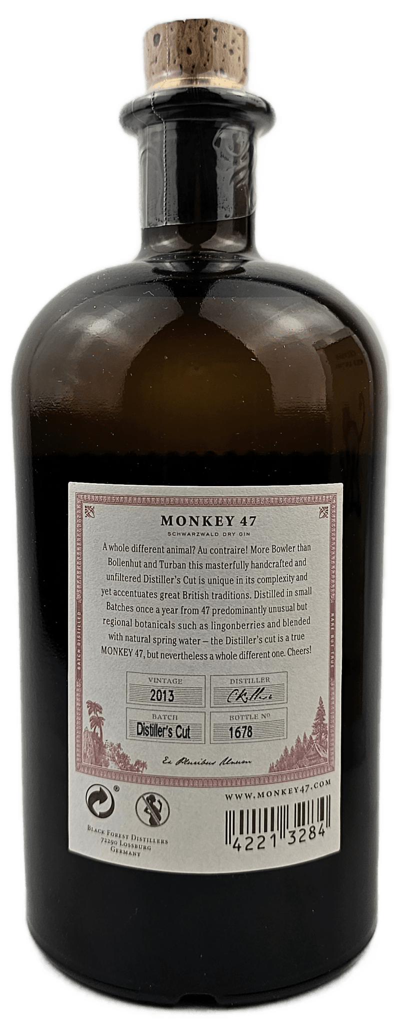Monkey 47 Distiller's Cut 2014 500ml – Bild 3