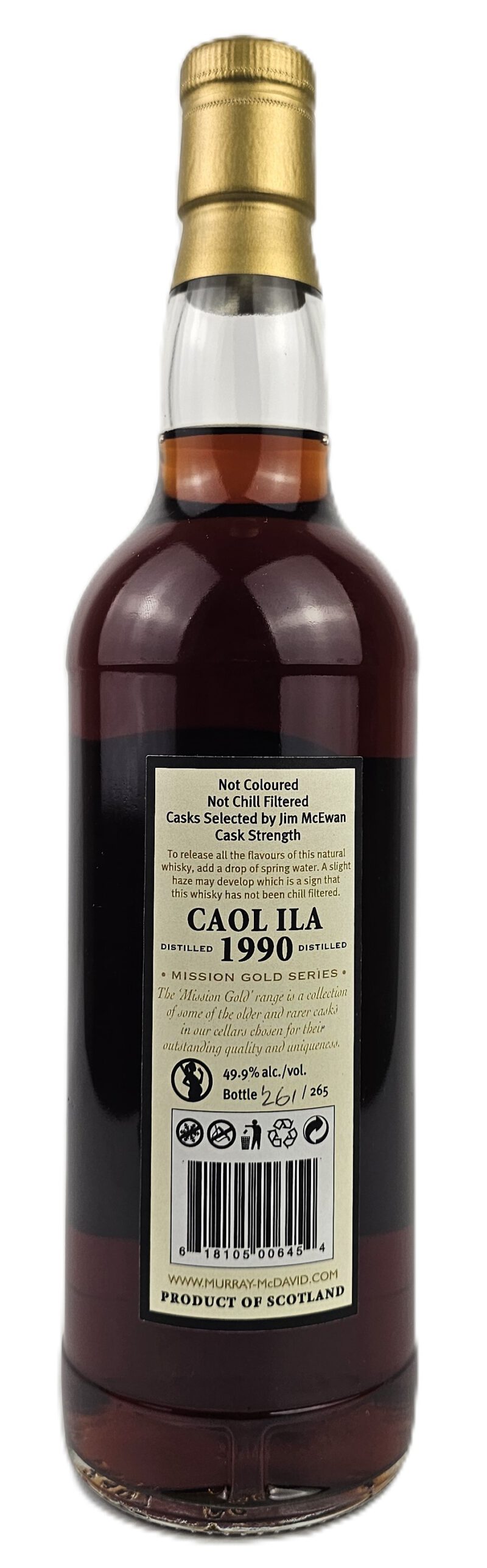 Murray McDavid Mission Gold Caol Ila 1990 (21 Jahre) – Bild 3